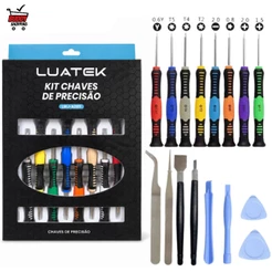 Kit Chaves de Precisão 16 Peças LUATEK LWJ-A2811 para Celular e Eletrônicos