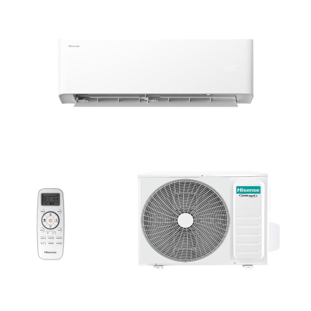 Imagem Ar Condicionado Split Hi Wall Inverter Hisense Hi-Efficiency  9000 Btus Frio 220v R-32 Wi-fi