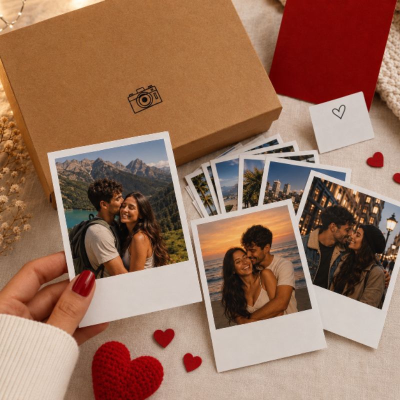 Kit Mini Fotos Personalizadas - Envio 24 Horas 4K Alta Qualidade Não Desbota Fotografia Premium Retrato