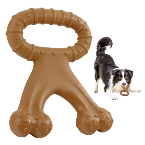 Brinquedo de Mastigar para Cachorro - Limpeza Dental, Moagem Natural e Treinamento Inteligente