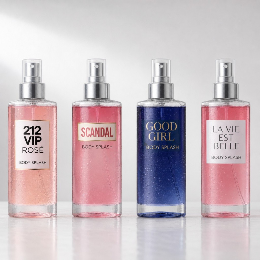 Body Splash Marcante Inspirado em Perfumes Importados com Essência Concentrada e Fragrância