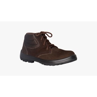 Bota Coturno EPI Couro Legítimo Marrom Bico Composite CA 17017 Numeração 38 ao 46