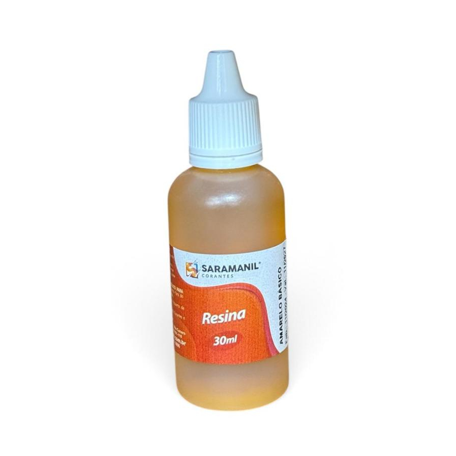 Corante Para Resina Líquido Translúcido 30ml Diversas Cores Saramanil — imagem 2 de 2