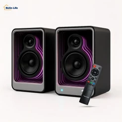 Caixa de Som Bluetooth Tomate MTS-2039 100W Subwoofer Entrada ARC Óptica e USB