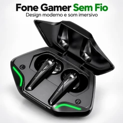 Fone de Ouvido G11 TWS Bluetooth 5.0 Sem Fio Gamer com Microfone Mini In-Ear para Jogos Esportes Celular