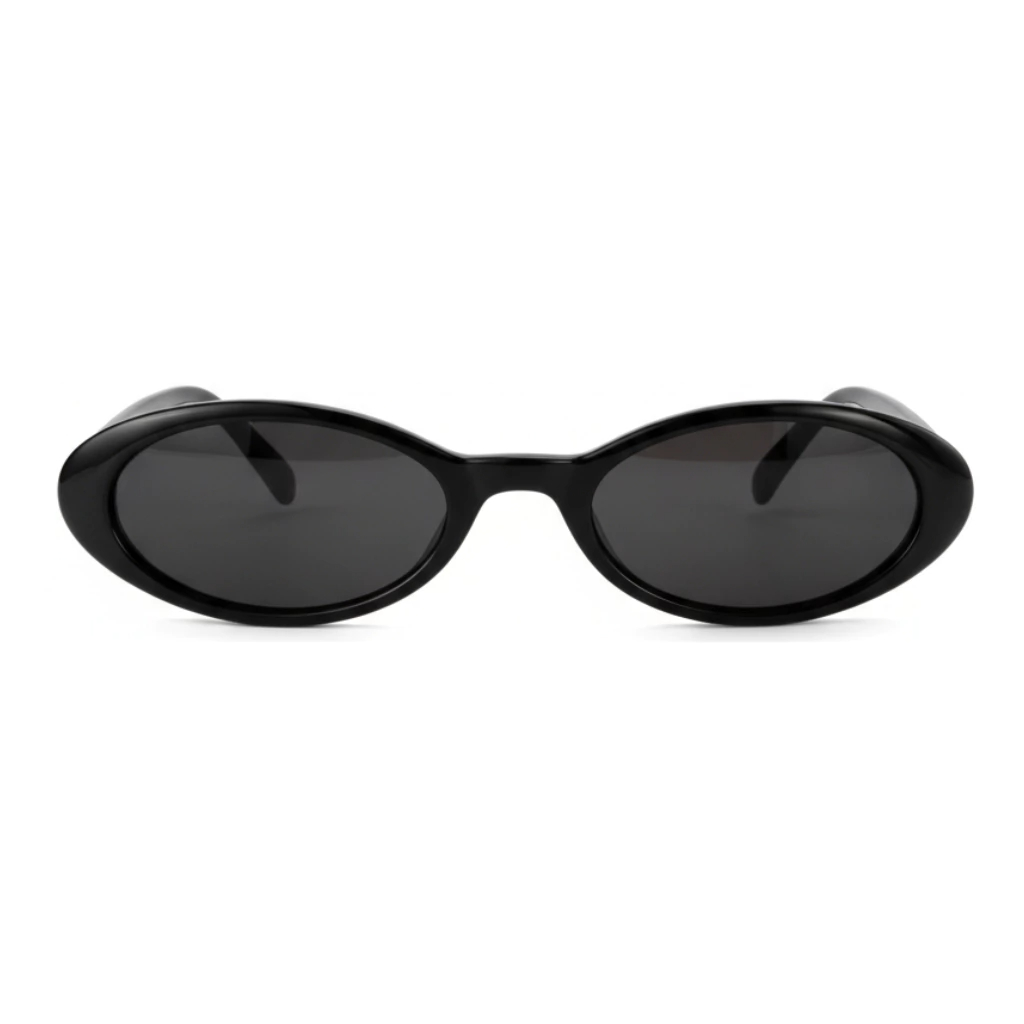 Óculos de Sol Oval Feminino Verona Preto