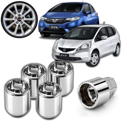 Kit Parafuso Porca Antifurto Roda Honda Fit Todos Modelos