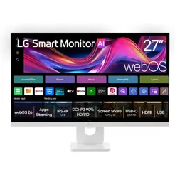 Monitor LG Smart AI 27" 4K UHD HDR10 IPS WebOS 26 — 27U731SB-W.AWZM