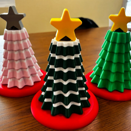 Brinquedo de Árvore de Natal Giratória | Habilidades Motoras Finas