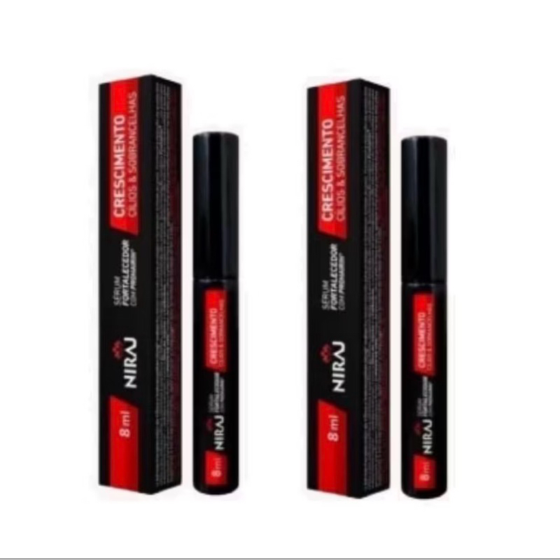 Niraj Serum Kit Com 02 unidades 8ml - Vermelho