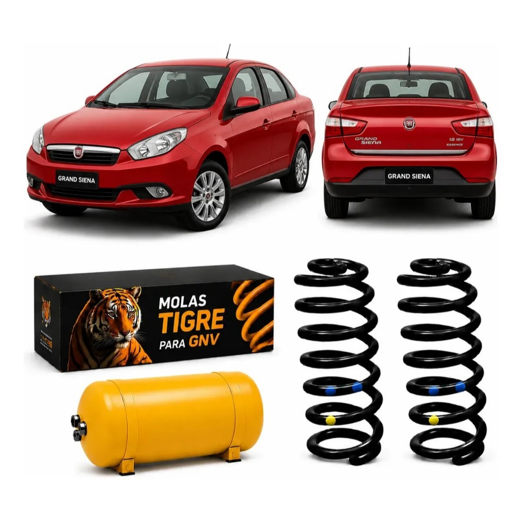 Par Mola Traseira Tigre GNV Fiat Grand Siena Mtg0109t — imagem 2 de 2