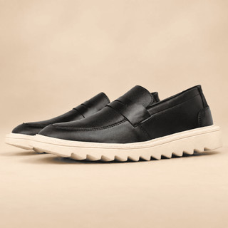 Sapato Social Masculino Loafer Mocassim Casual Slip On Confortável Solado Tratorado Elegante Trabalho Passeio Evento