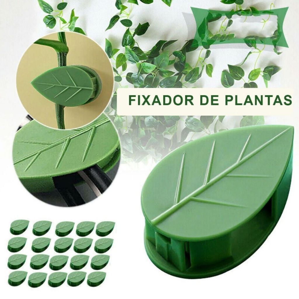 Kit Gancho Adesivo Parede Planta Suporte Conduzir Fixação