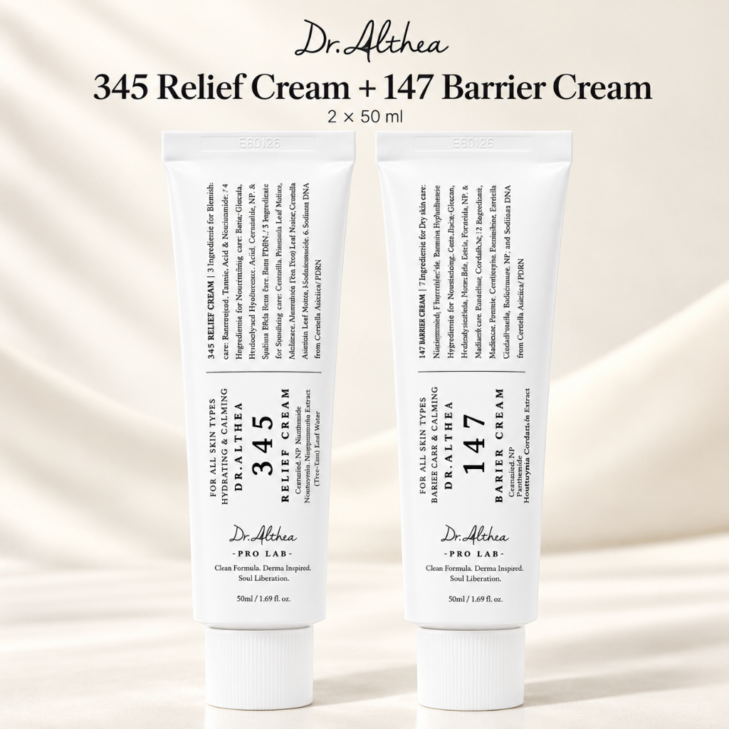 Creme Facial Calmante Dr. Althea 345 147 Relief 50ml Skincare Coreano