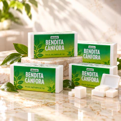 Bendita Cânfora Odorizante Multiuso Antimofo Antibolor Elimina Mal Cheiro - Estojo Tabletes Bravir