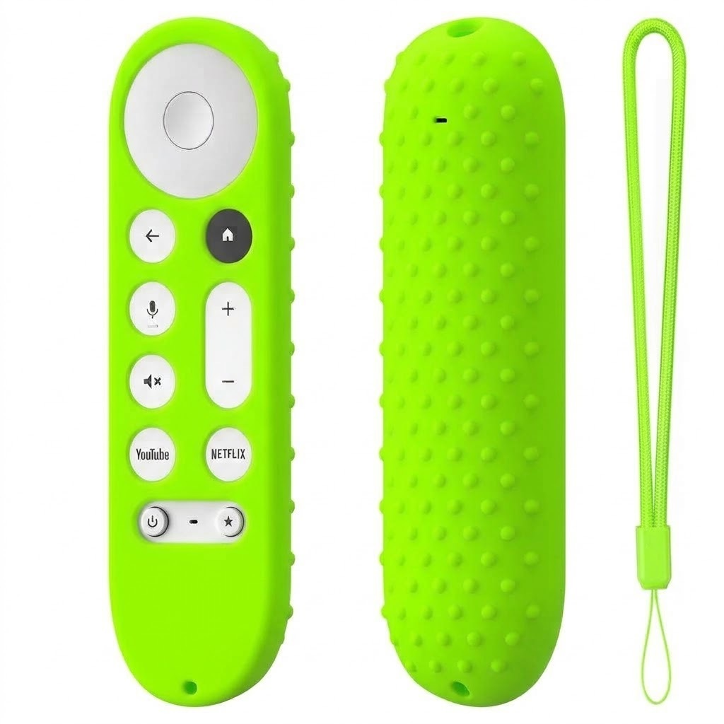 Capa de Silicone para Controle Remoto Compatível com Google Tv Chromecast 4k versões 2020 à 2025