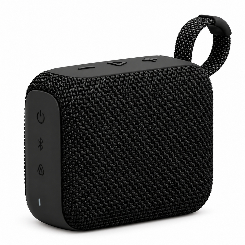 Mini Caixa de Som Bluetooth Com LED Resistente a água e poeira Radio Pen Drive Tws