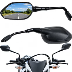 Retrovisor Tiger Sport 660 Convexo Motos Honda Titan 150 160 Tornado Bros 160 Xre 300 Cb 300 10mm