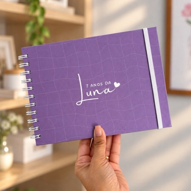 ✨ Álbum de Fotos Memórias & Recordações 100 pagina | 15x20 | PERSONALIZADO | Para Fotos 10x15 e Mini Retrôs | Capa Dura