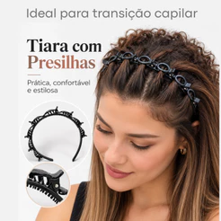 Tiaras de Cabelo com Presilhas hair twister cabelo moda /head para mulheres, cabelo, nova moda