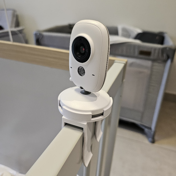 Suporte Câmera Babá Eletrônica Universal Para Berço