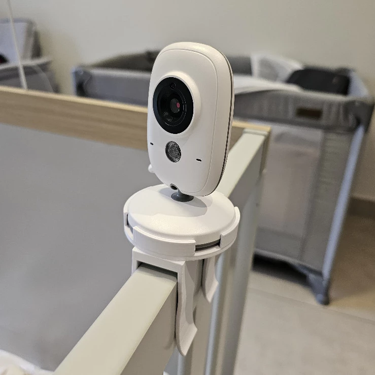 Suporte Câmera Babá Eletrônica Universal Para Berço