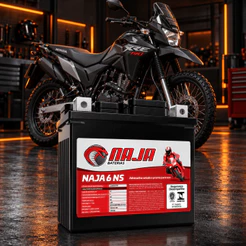 Bateria NAJA 6NS Honda XRE 190 16 A 25 6Ah