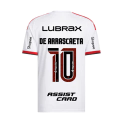 Manto 2 Flamengo Masculina Adidas 2026 - C/ Kit Patrocínio - De Arrascaeta 10