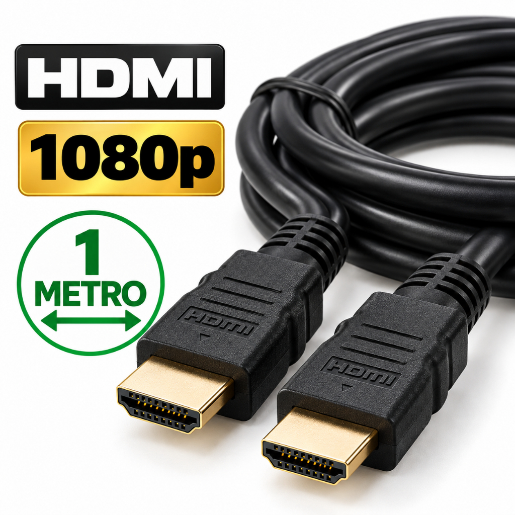 Cabo HDMI 1 Metro Full HD 1080p TV Notebook PC PS4 Xbox