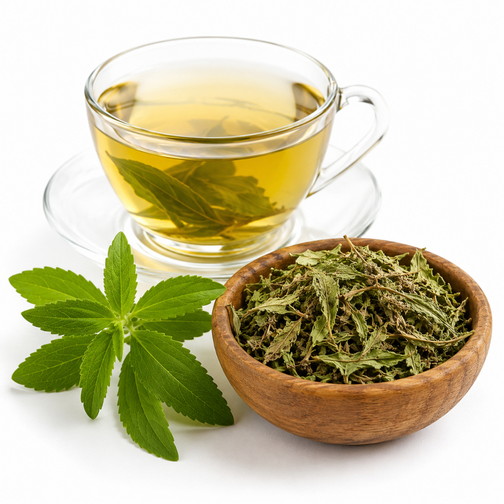 Stévia Em Folhas Adoçante Natural Premium Folhas Inteiras Alta Qualidade 50g Flora Vitta — imagem 2 de 2