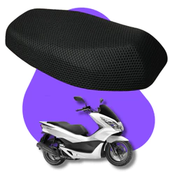 Capa Termica Banco Moto Tela Rede Pcx Scooter Adv Neo Biz Cg
