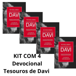 KIT COM 3 Devocional Tesouros de Davi | Leão Hebraico