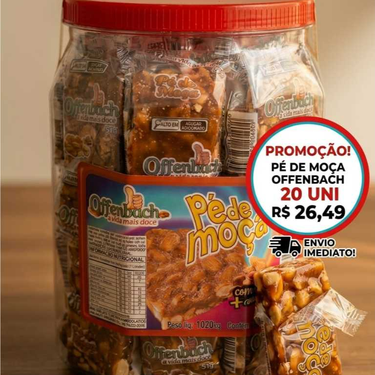 Pé de Moça Offenbach  -Pote com 20 unidades