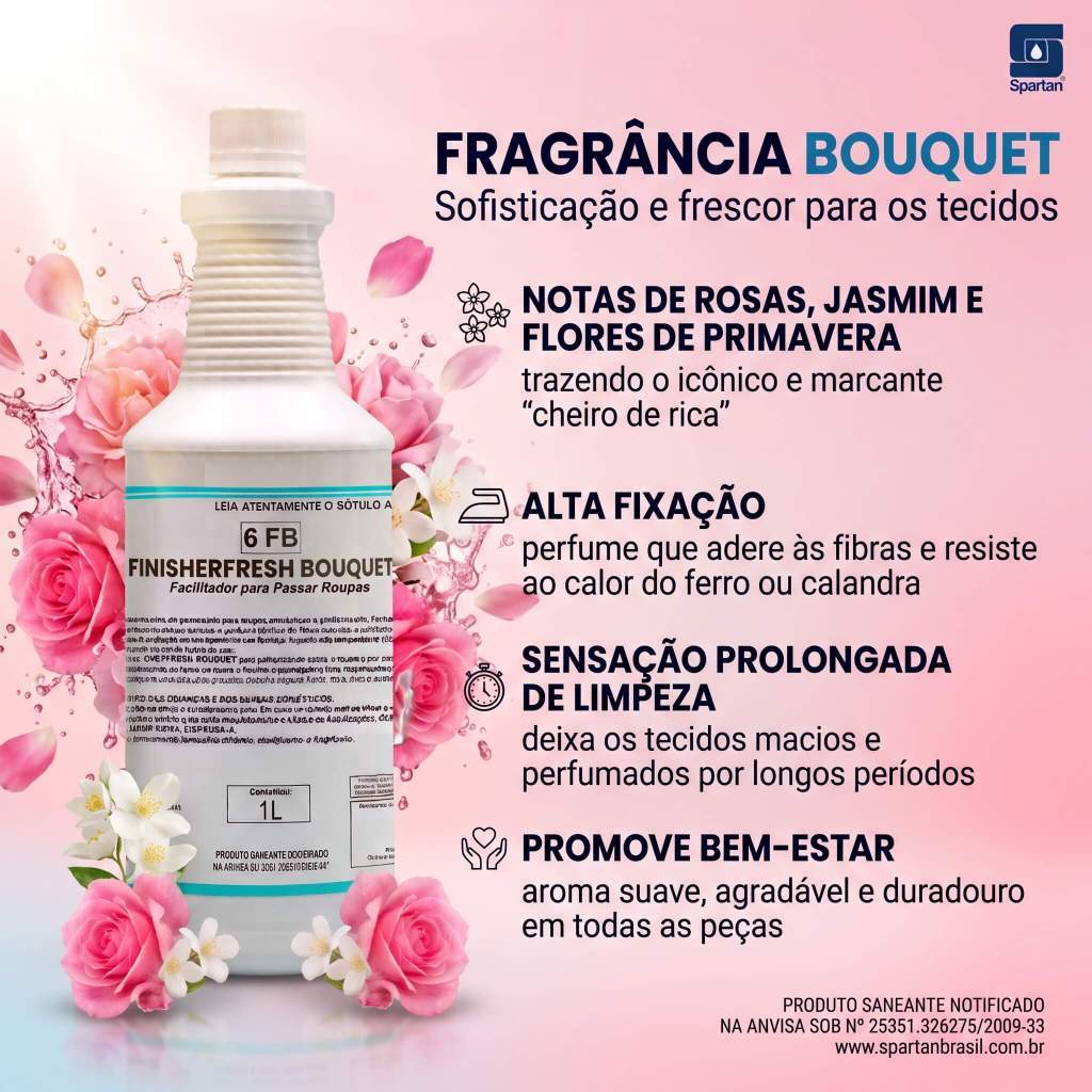 FACILITARDOR 1L FINISHERFRESH BOUQUET SPARTAN — imagem 2 de 2