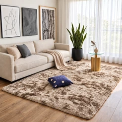 Tapete sala quarto 3,00x2,00 e peludos felpudos promocao lindo