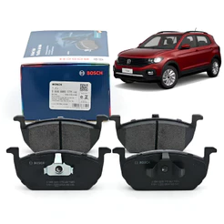 Pastilha Freio Dianteiro Original Bosch T-Cross 2019 2020 2021 2022 2023 2024 2025 2026 BB1968