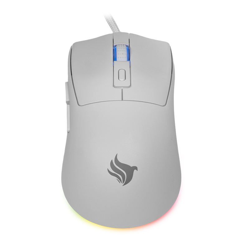 Mouse Gamer Pichau Starwave, RGB, 12400DPI, 6 Botoes, Branco, PG-STW-WH01 em Oferta na Shopee