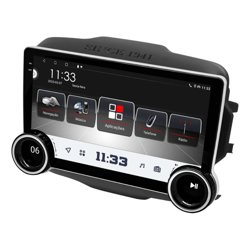 Multimidia Jeep Renegade 10.3p Carplay Android Octacore - Sport - Trailhawk- Limited - Longitude