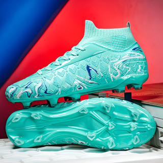 Chuteira De Campo Meia Elástico Futebol Trava Grama Nat Wave em Oferta na Shopee