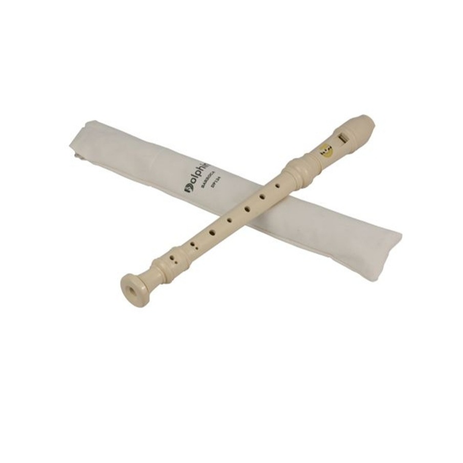Flauta Doce Barroca Soprano em Do - Abs Dolphin