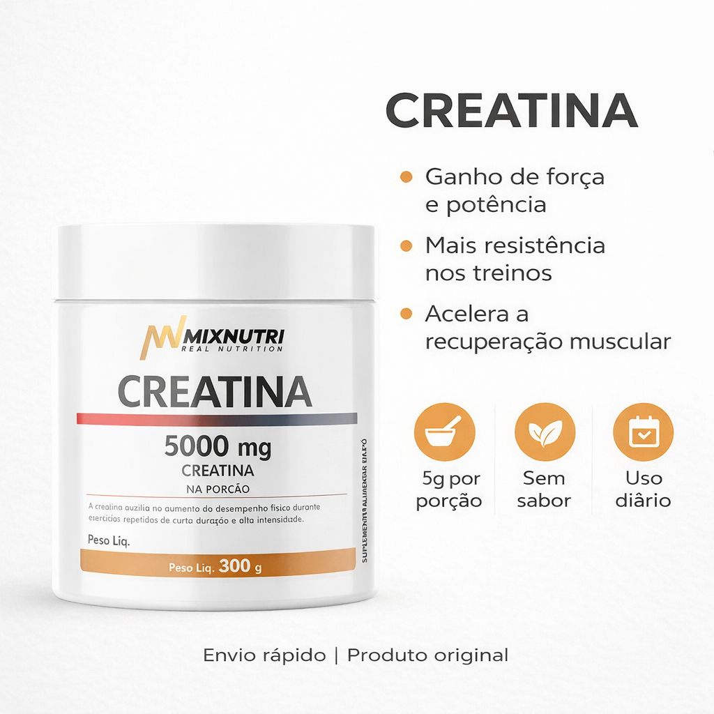 Creatina Pura MIX NUTRI 300g