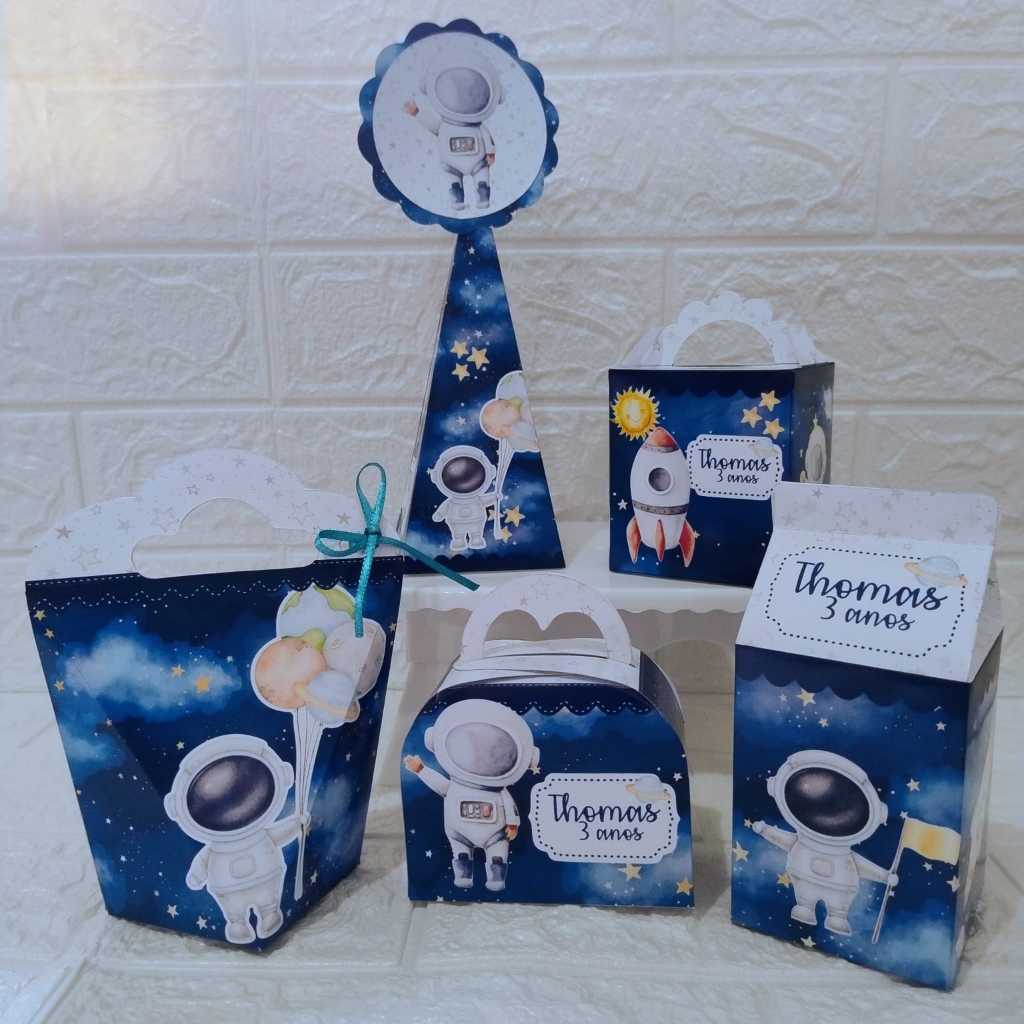 PERSONALIZADOS ASTRONAUTA MENINO/PARA LEMBRANCINHA-FESTA-VÁRIOS TEMAS/KIT PERSONALIZADO LEMBRANCINHA ASTRONAUTA MENINO