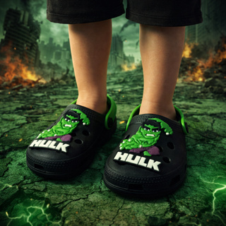 Sandália Masculina Infantil Herói Verde Confortável e Antiderrapante em Oferta na Shopee