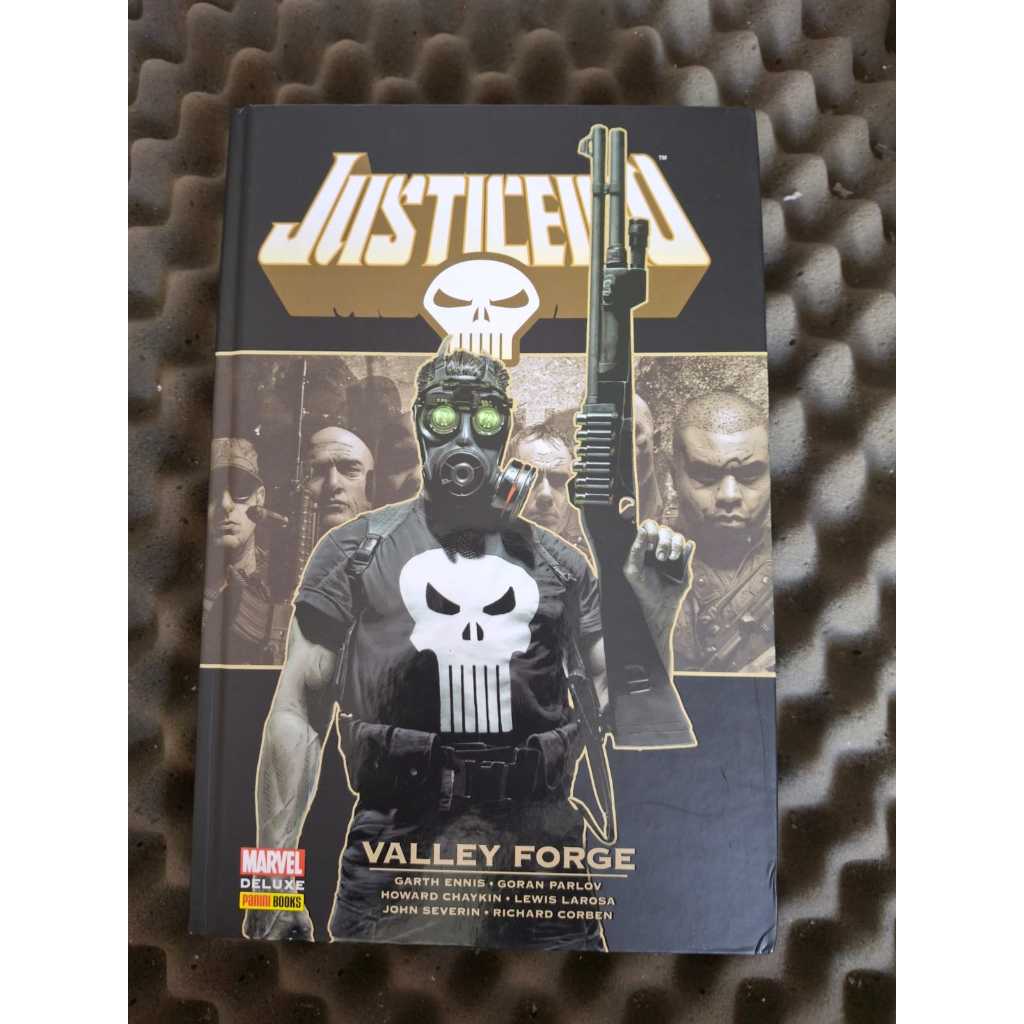JUSTICEIRO MAX - VALLEY FORGE - MARVEL DELUXE - EXCELENTE ESTADO DE CONSERVAÇÃO
