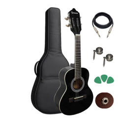 Cavaco Eletrico Giannini Start Cs14 Preto Kit Capa + Paletas