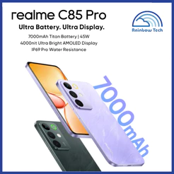 Celular REALME C85 PRO 4G 256GB 8GB de RAM 7000 mAh NFC