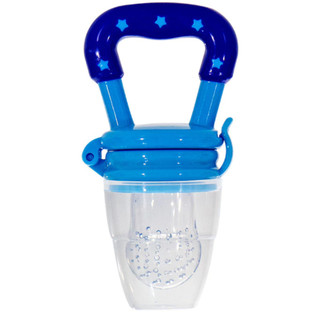 Chupeta Alimentadora Bebe Para Frutas Com Tampa Higiênica Prática Com Bico De Mamadeira M…