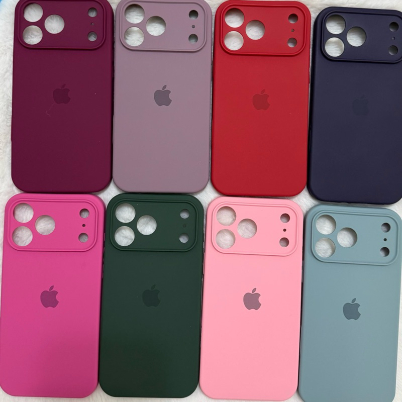 Capa Capinha Para iPhone 17 17pro 17ProMax 17air Silicone Aveludada com proteção de câmera — imagem 2 de 2