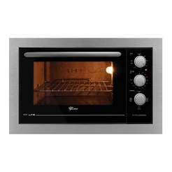 Forno Elétrico de Embutir Fischer Inox Fit Line 48L