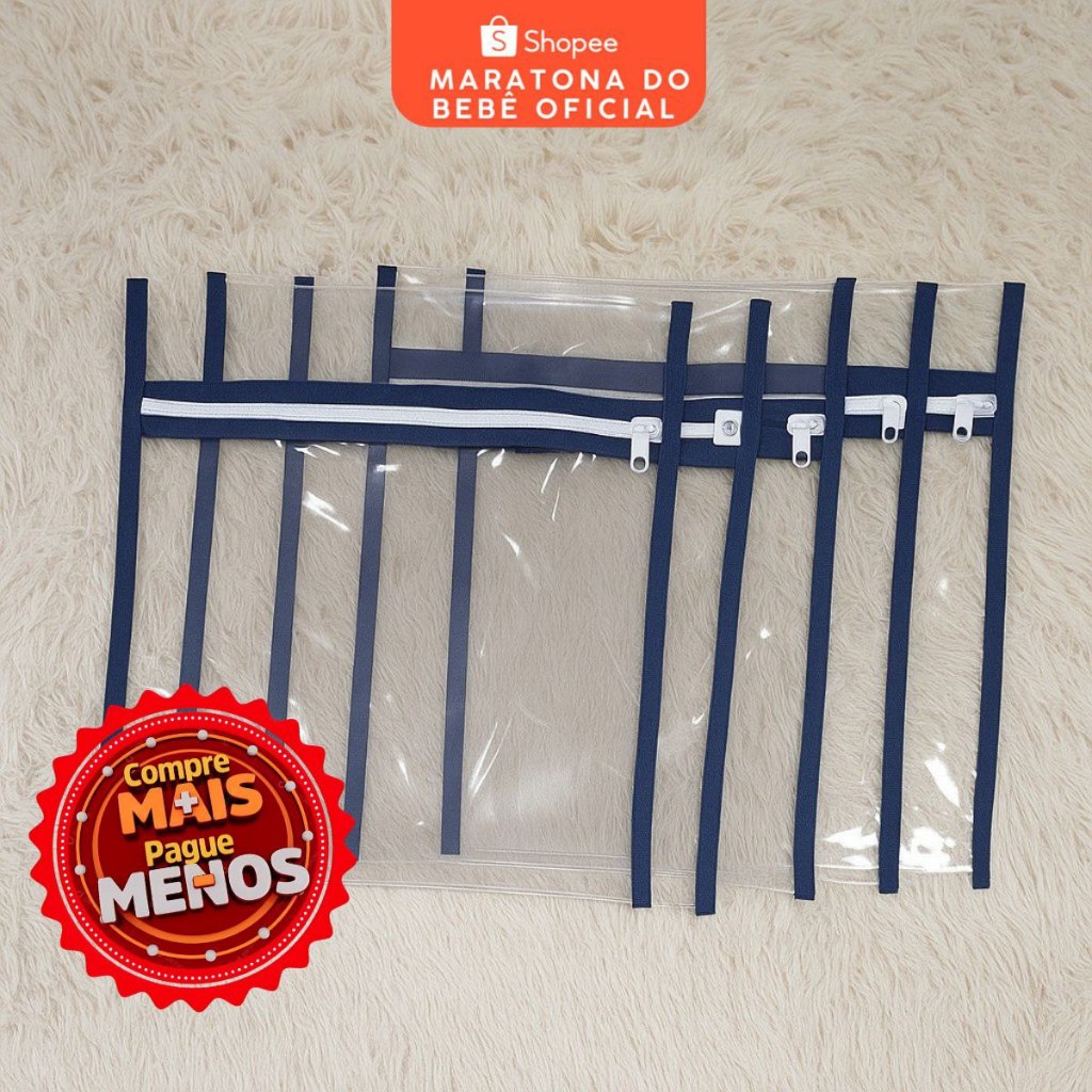 01 Saquinho Maternidade Organizador Viagem Mala Bebê 33x35cm MALA/VIAGEM/ROUPA SECA e MOLHADA em Oferta na Shopee